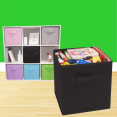 thumbnail image 4 of Purebryt Foldable Cube Storage Bin, 6 Pack, Black, 4 of 4
