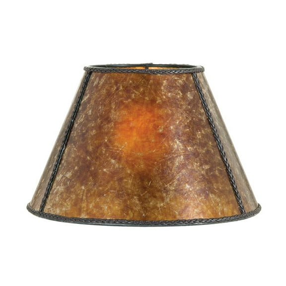 B&P Lamp® Antique Amber, 6 * 12 * 7.5, Uno, Flush, (5)