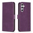thumbnail image 5 of Premium PU Leather Wallet Case for Samsung Galaxy A14 5G, with Kickstand and Magnetic Closure Convenient Card Slots Cash Pocket Shockproof Protective Phone Cover for Samsung Galaxy A14 5G,Purple, 5 of 8