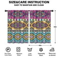 thumbnail image 2 of Blackout Kids Curtains,Boho Bohemia Geometric Line Art Childrens Insulated Curtains Set Of 2,Bedroom Essentials,Toddler Room Decor 42"x63"(106x160cm), 2 of 4