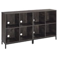 thumbnail image 1 of Crosley Furniture Bibliothèque Cube de Rangement en Bois Jacobsen en Frêne Brun (Ensemble de 2), 1 of 15