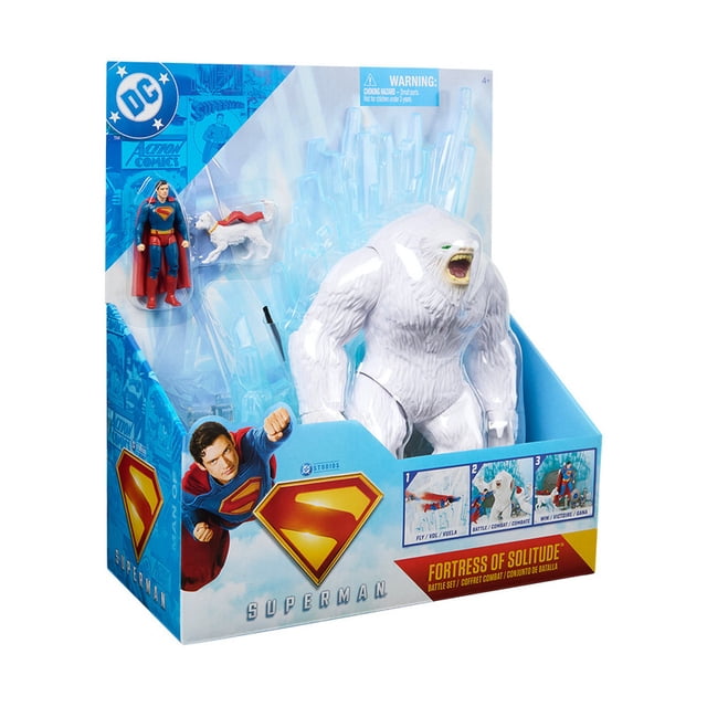 Set de Juego Superman Película Fortaleza 3 Piezas
