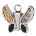thumbnail image 1 of que Pueden abrir mariposa mascota gato cremación ceniza cineraria cineraria cineraria colgante joyería Salvador Colgante para mascotas, 1 of 8