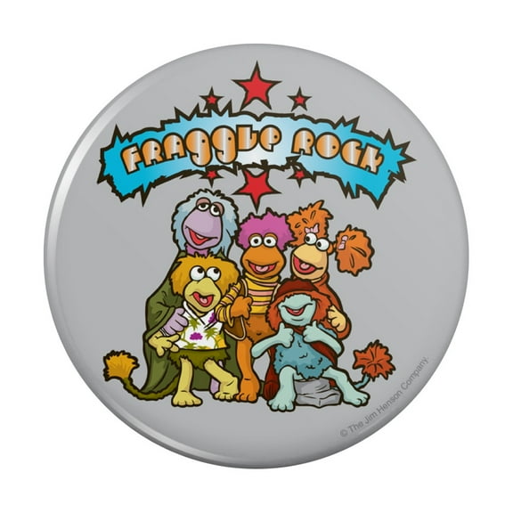 Fraggle Rock Cartoon Kitchen Refrigerator Locker Button Magnet