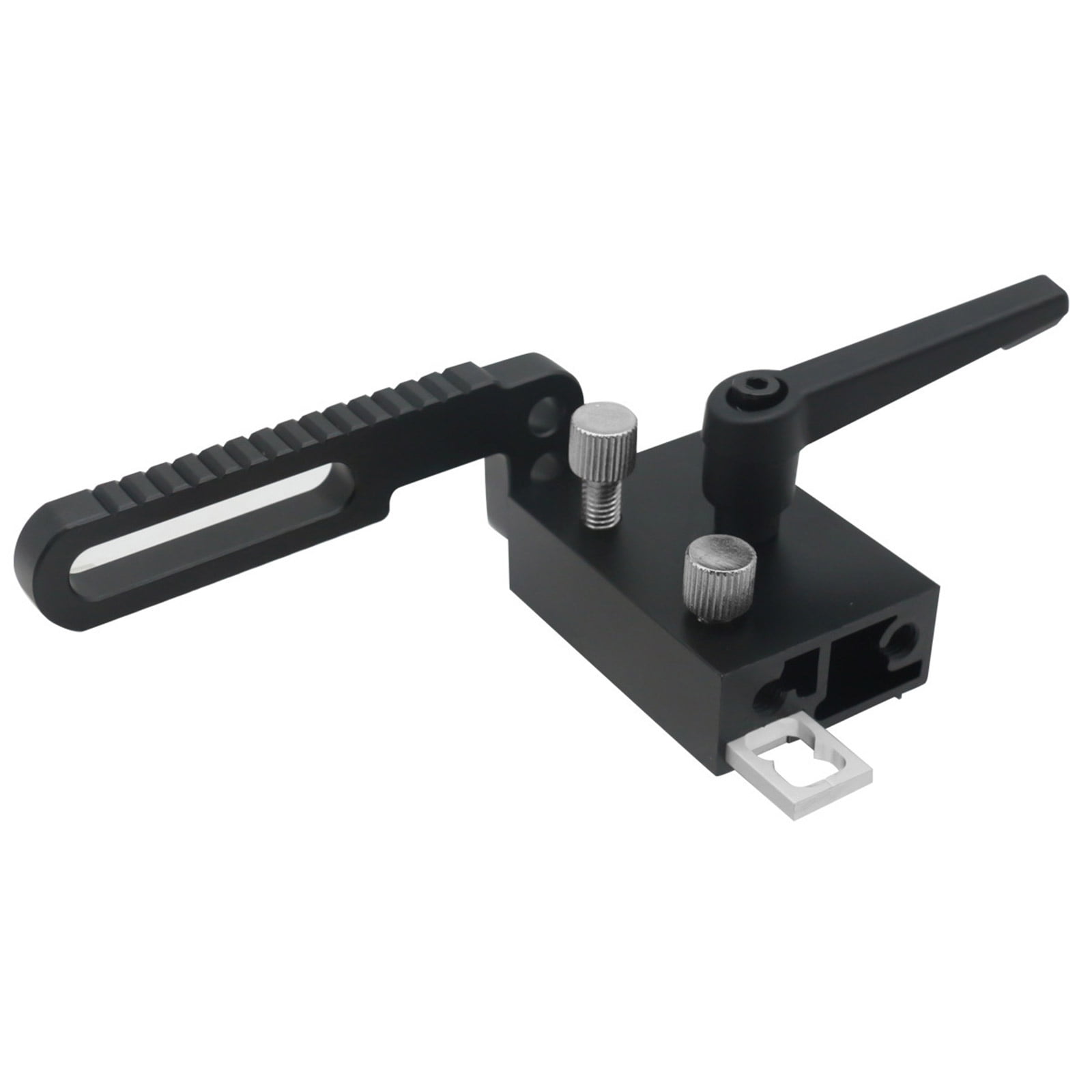 75-Type Aluminum Profile Fence Miter T-Track Bandsaw Jigs T-Slot Track Stop Woodworking Table Saw Backer Tool