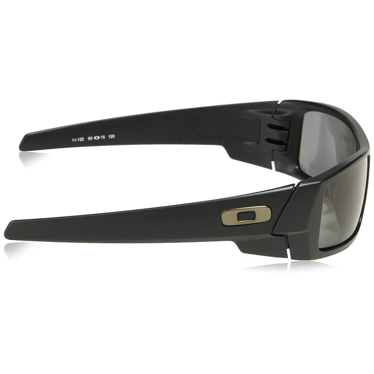 Oakley Men's Gascan Polarized Wrap Sunglasses, Grey Lenses, OO9014
