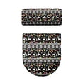 thumbnail image 5 of HELLHERO Chrismas Polyester Bathroom Toilet Cozy Set for Indoor Home Toilet Seat Cover Replacement with Soft 2 Piece Set, 5 of 8