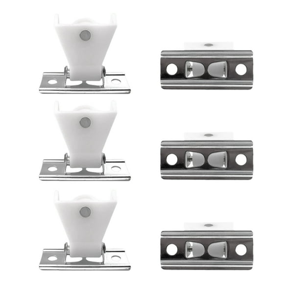 CIYISON 6Pcs Roman Blind Cord Pulleys Repair Parts Roller Shades Replacement Accessories