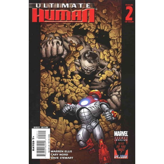 Ultimate Human #2 VF ; Marvel Comic Book