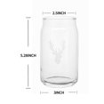 thumbnail image 5 of Holiday Time Stag Glass Beer 17oz, 5 of 5