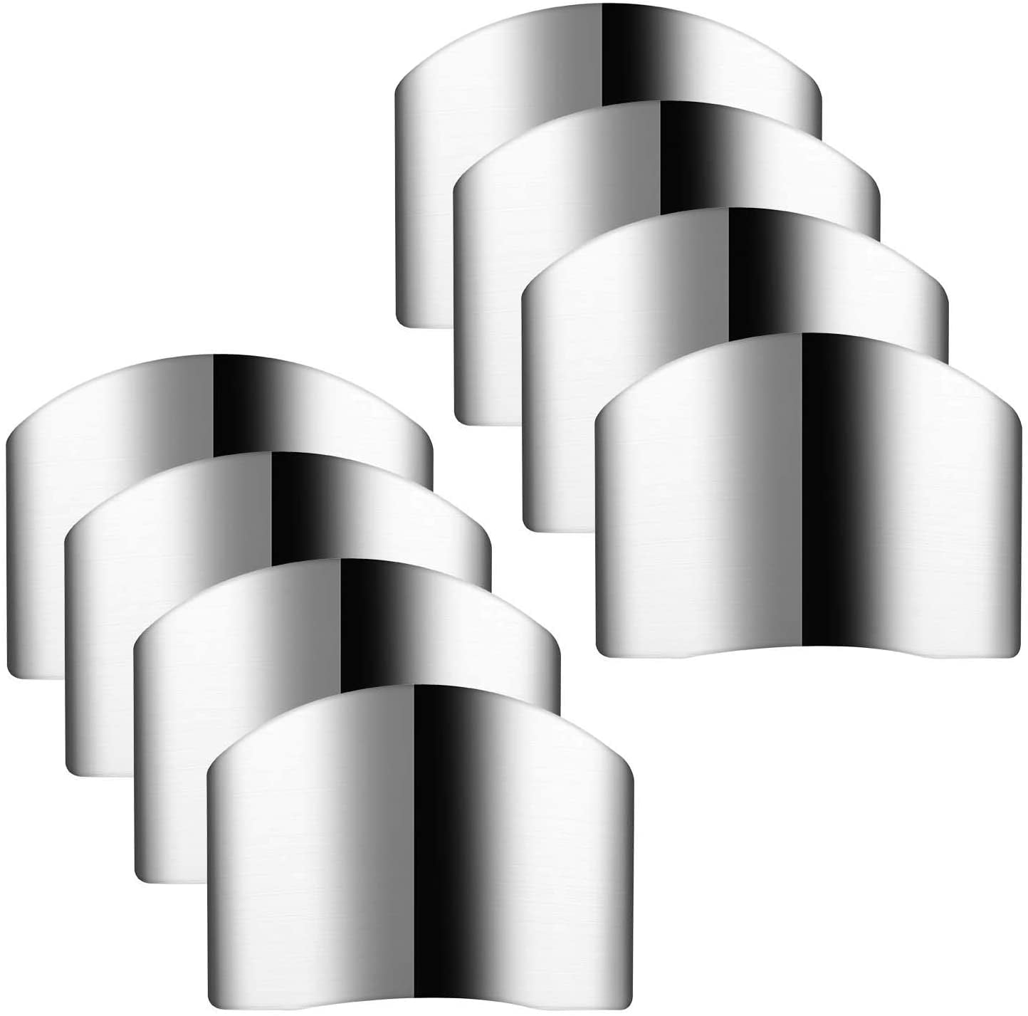 8 PCS Finger Guard For Cutting Kitchen Tool Finger Guard Stainless