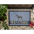 thumbnail image 3 of Carolines Treasures BB5507JMAT Irish Wolfhound Welcome Door Mat Indoor Rug or Outdoor Welcome Mat 24x36 Doormat  24H X, 3 of 4