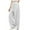 White, variant on Tumotour Sweatpants For Women Elastic High Waisted Wide Leg Trousers Pockets Casual Solid Color Athletic Fit Lounge Joggers Pants