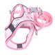 thumbnail image 2 of Correa de arnés para mascotas, transpirable, ajustable, reflectante, chaleco para caminar para perros, correa para gatos pequeños y medianos, rosa S, 2 of 5
