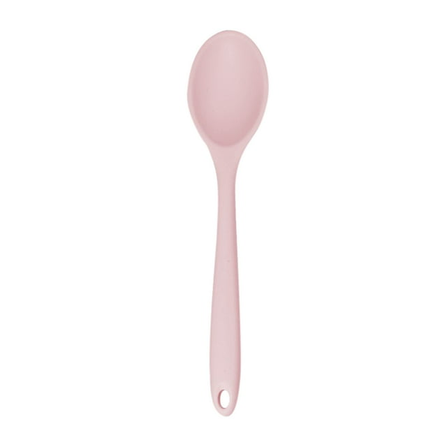 Small Silicone Spoon Baby Food Supplement High Temperature Non Stick Surface Special Spoon Stirring Spoon