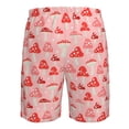 thumbnail image 6 of Kdxio Cute Mushroom1 Pattern Mens Casual Shorts - Drawstring Summer Beach Sports Shorts for Men, 6 of 9