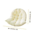 Goseagotofun 1 PCS DetachableCushion Swing Cushion Hanging Mattress