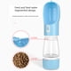 thumbnail image 5 of Dispensador de agua para mascotas al aire libre, botella portátil para PC, alimentador de vasos, suministros de viaje, jarra de almacenamiento universal, accesorios para bebidas, azul Advancent PT000621-01B, 5 of 7