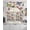 Off-White, variant on Colorful Butterfly Swag Kitchen Curtains Sets for Windows 24 Inch Length, Elegant Pastoral Butterflies Watercolor Short Window Curtain Panels Swags Valances and Tiers 3 Piece Set for Cafe/Dining Room