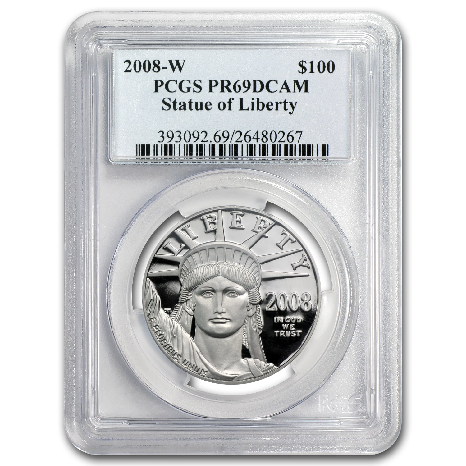 2005-W 1//4 oz Proof Platinum American Eagle PR-69 PCGS