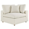 thumbnail image 4 of Modway Commix Down Filled Overstuffed Corner Chair in Light Beige, 4 of 8