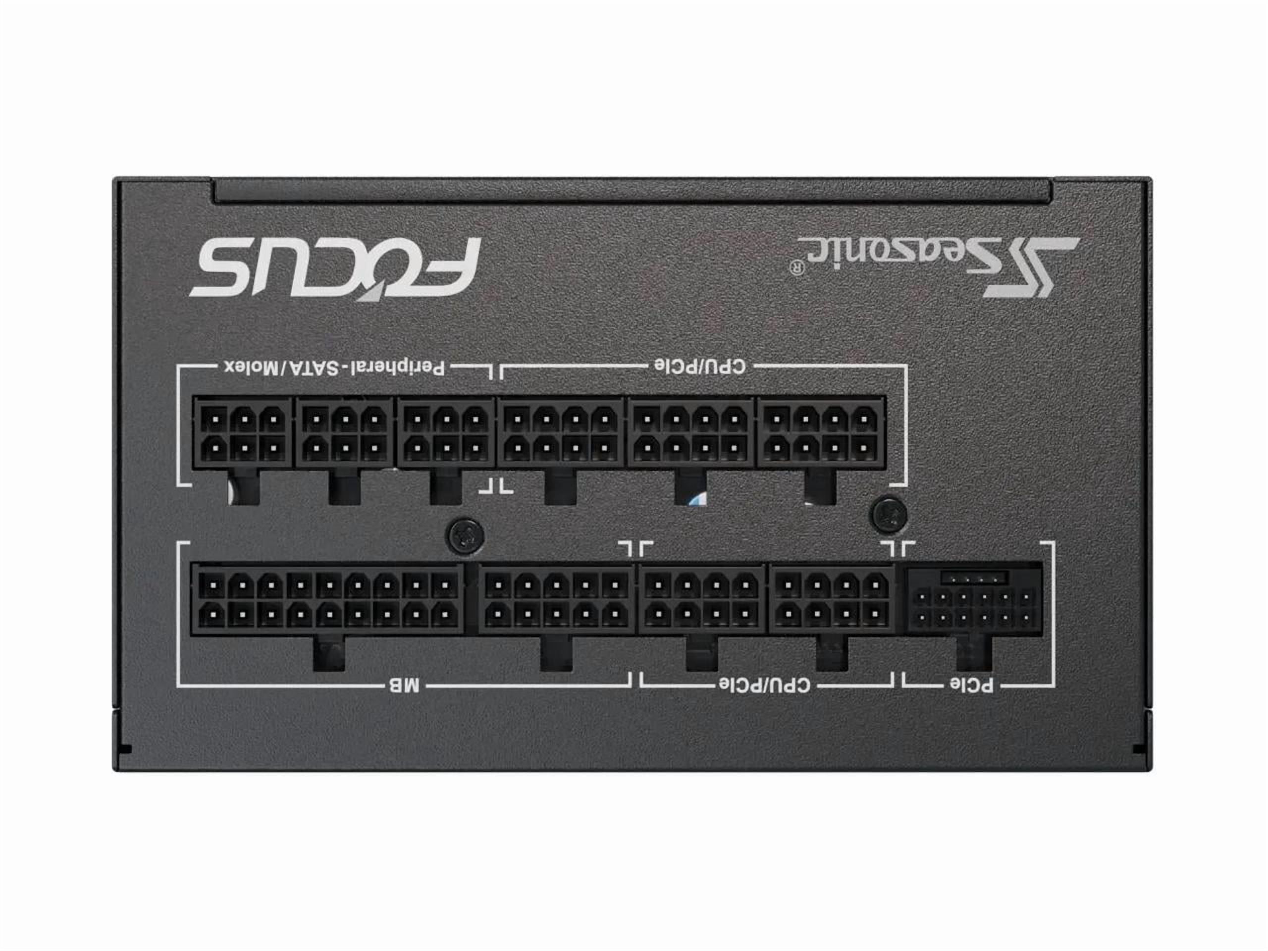 SeaSonic FOCUS GX ATX 3 (2024) GX-850 850 W ATX3.1 80 PLUS GOLD  Nvidia RTX 40 Super/50  Certified Full Modular Power Supplies