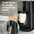 thumbnail image 3 of Hamilton Beach One Press 12-Cup Programmable Drip Coffee Maker Machine with Glass Coffee Pot, Cafetera, Black, 3 of 9