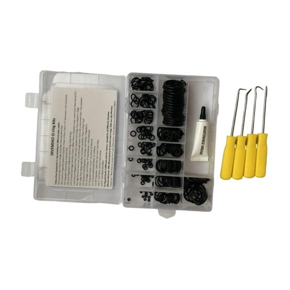 Kit de juntas tóricas para buceo, accesorios, reemplazo directo, compacto, premium, práctico, portátil, buen sellado, mantenimiento de de