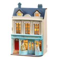 thumbnail image 1 of Doll House DIY Miniature Wooden Furniture Kit With J0 New Light, 1 of 8