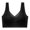 Black, variant on Soft Cloud Full Coverage Unlined Plus Size Bra for Women Daily Comfort and Support Wear