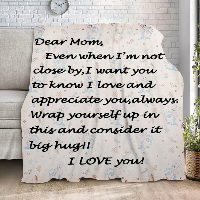 Gifts for Mom,Mom Gifts,Birthday Gifts for Mom,Mom Birthday Gifts,Mom Gift  from Daughter Son,Best Mom Gifts for Mother's Day/Christmas/Valentine's Day, Mom Blanket,52x59''(#284,52x59'')I 