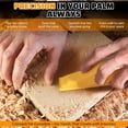thumbnail image 3 of Microlijadora Premium, Detalle y Mini Bloque Lijador – Herramienta de Lijado de Mano Pequeña de Precisión, Kit de Papel de Lija de Grano 80–800, Juego 3 en 1 para Madera, 3 of 4
