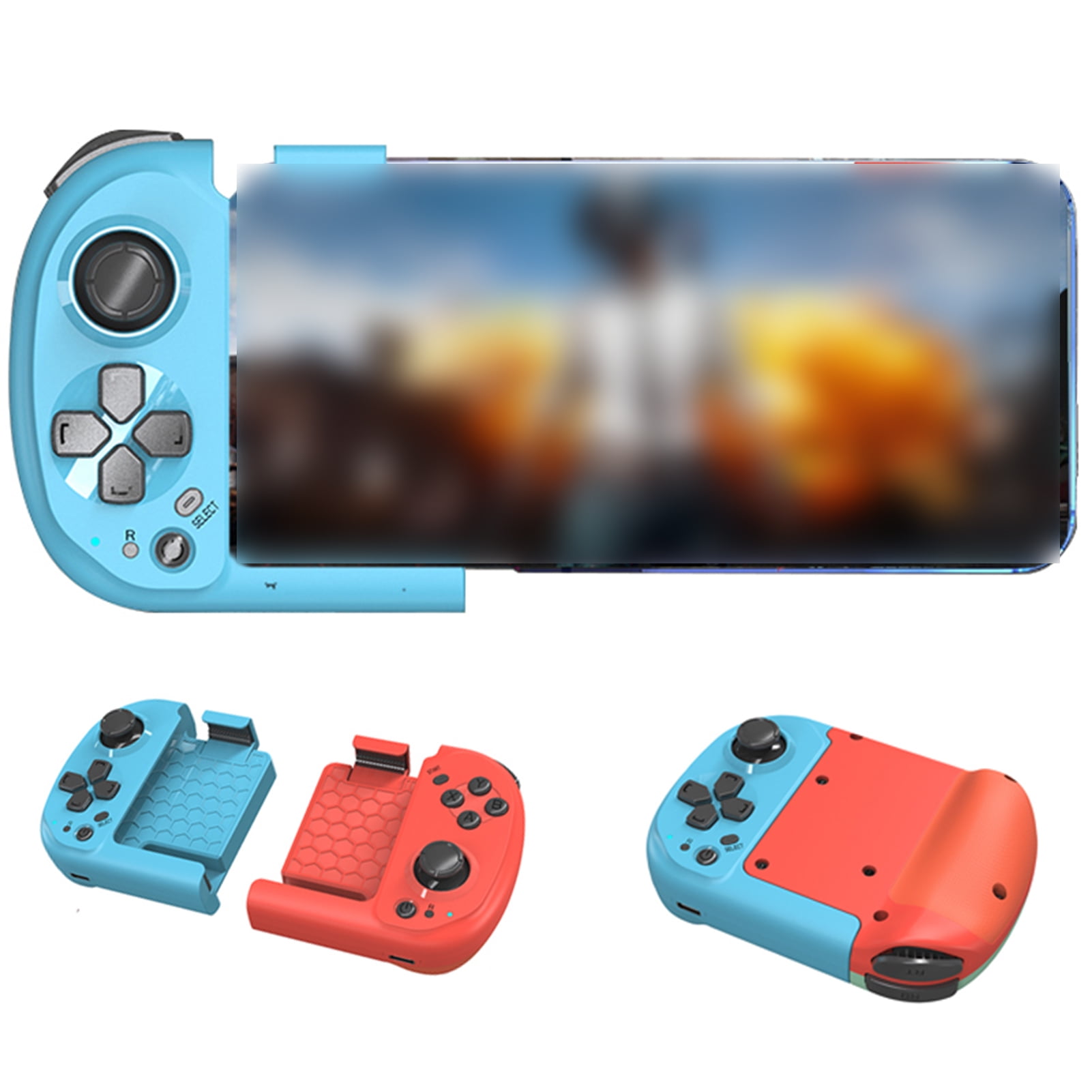 hoofdstuk leeg chocola NEWLIS 2Pcs Mocute-061 Joypad Controllers 3D Joystick No Delay Long Battery  Life Bluetooth-compatible Connection Type-C Game Control Portable Wireless  Left Right Game Handles for Android /for iOS /PC - Walmart.com