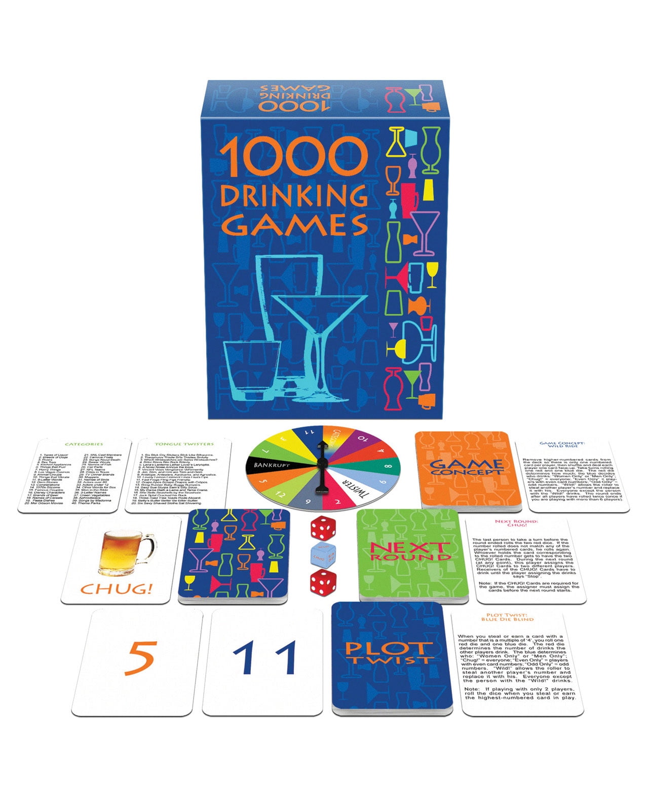 Details about   New 1000 Drinking Games party fun a variety college entertainment wild alcohol 