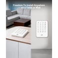 thumbnail image 3 of WiFi Wireless Home Security System - Smart Home & Business Alarm System, Expandable, Standalone Keypad, App Alerts, No Monthly Fee, Alexa Compatible, Door/Window Sensors & Motion Detectors & Remote, 3 of 5