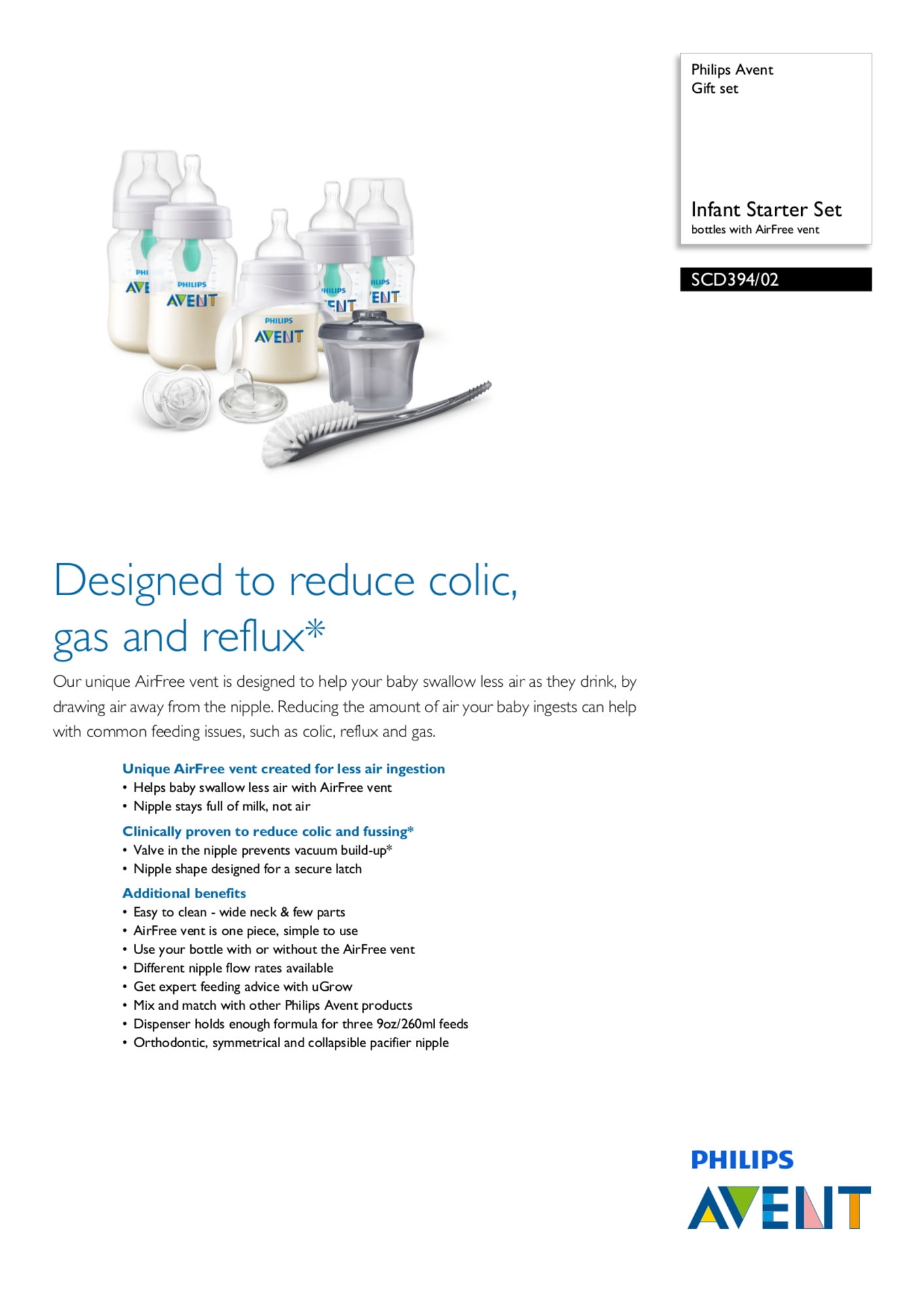 Avent Philips Avent Anti-colic
