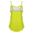 thumbnail image 5 of Weikingp Fitted Tank Tops For Women Sleeveless Tops For Women Cooling Shirts For Women Tunic Tank Tops For Women Thin Strap Tank Tops For Women Yellow 3XL, 5 of 7
