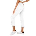 thumbnail image 5 of UAYOTSE Womens High Waist Pants Fashion Casual Straight Leg Wide Leg Jeans,Sizes L, 5 of 5
