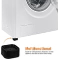 thumbnail image 3 of Generic 6pcs Vibration Absorbing Mats Washing Machines and Furniture, Noise, 3 of 6