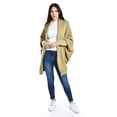 thumbnail image 4 of Cardigan de manga murcielago Roman Fashion /Juvenil, 300 (Beige) beige CH, 4 of 4