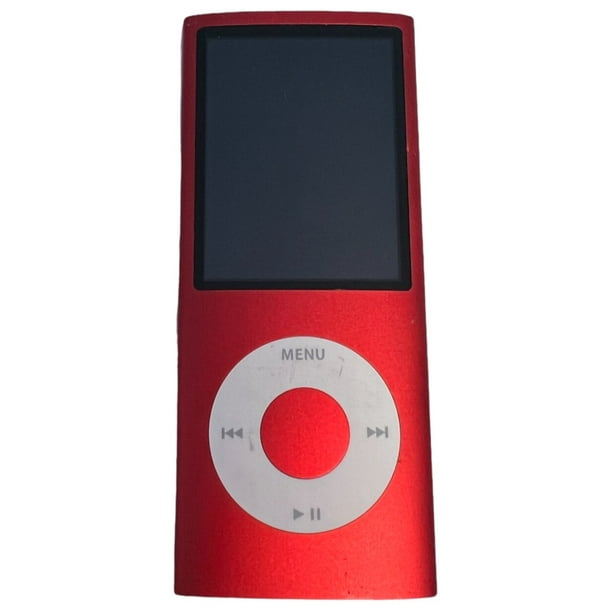 Apple iPod Nano 4th Gen 16GB Rouge comme Neuf, Nouvelle Batterie avec Boîtier Griffon Gratuit (Gravé)