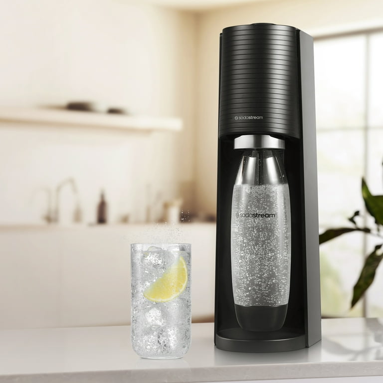 SodaStream Terra (Black) Sparkling Water Maker with CO2 and SodaStream Terra (Black) Sparkling Water Maker with CO2 and