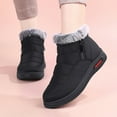 thumbnail image 5 of Women's Boots Winter Boots Fashionable Warm Lined Comfortable Flat Heel Outdoor Thermal Shoes For Cold Weather, 5 of 9