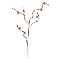 thumbnail image 2 of Orange Berry Branch Artificial Bittersweet Floral Stem Bendable Fall Faux Flower Branch Indoor Harvest Table Vase Arrangement for Fall Home Decor, 2 of 7