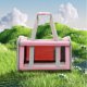 thumbnail image 5 of Bolsa De Transporte Para Mascotas Transportín para perros y gatos, bolso transpirable para mascotas con cremalleras de seguridad (rosa) Likrtyny Libre de BPA, 5 of 7