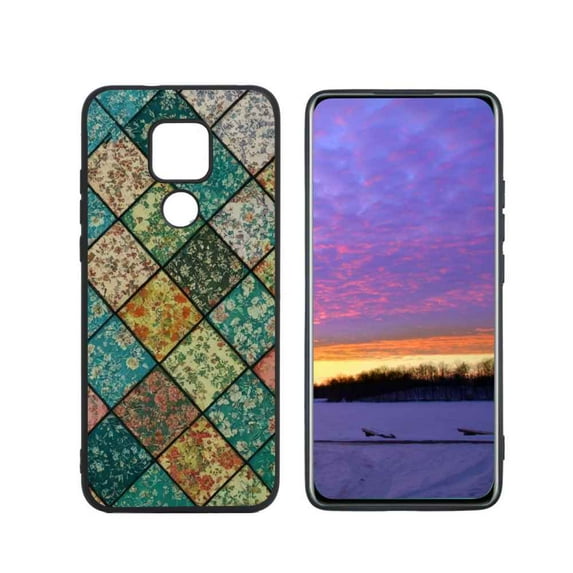 Compatible with Moto G Play 2021 Phone Case, Vintage Case Silicone Protective for Teen Girl Boy Case for Moto G Play 2021