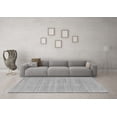 thumbnail image 3 of Ahgly Company Indoor Round Solid Gray Modern Area Rugs, 5' Round, 3 of 4
