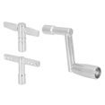 thumbnail image 4 of Toddmomy 3 Pcs Clés de Tambour en Acier Inoxydable Durables Outils de Réglage Finition Argentée, 4 of 6