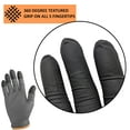 thumbnail image 3 of Hdmndd Gants de Barbecue Jetables Noirs avec 50 Poignées Texturées Robustes et 2 Doublures de Gants Réutilisables Lavables Résistantes à la Chaleur pour Grill Barbecue Gants de Cuisson pour Tirer la Viande, 3 of 5