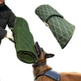 thumbnail image 1 of Chien Bite Manchon de Protection de Formation Manche Morsure pour Taureau Allemand Berger Vert Toile, 1 of 8